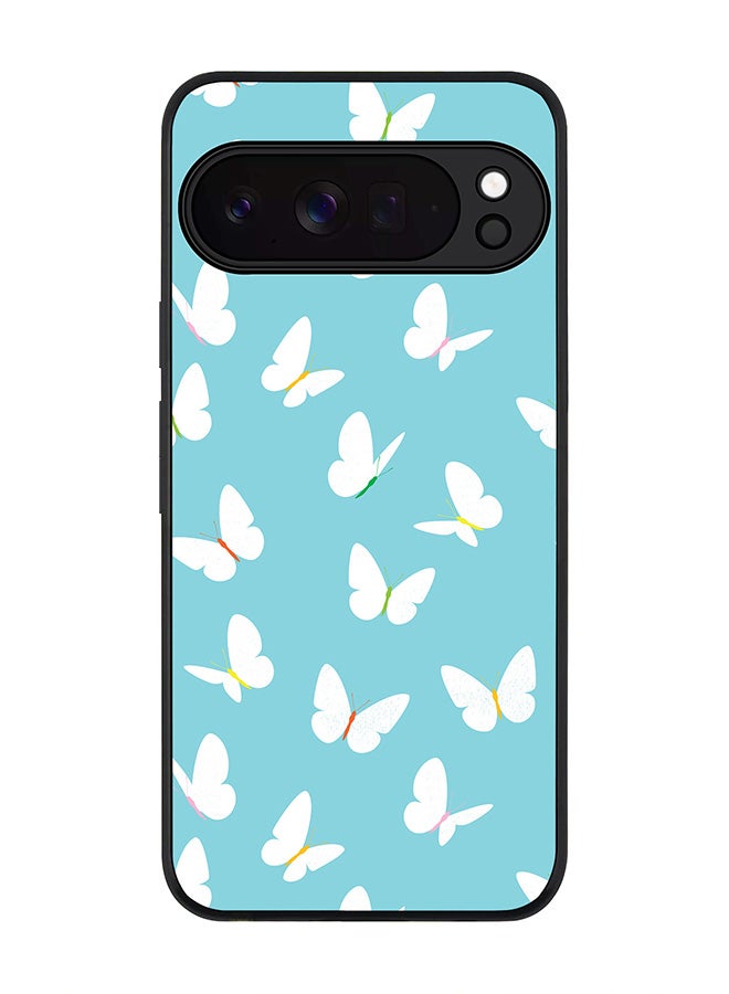 For Google Pixel 10 Pro XL Case,Slim fit Camera Protection, Shockproof Thin Phone cover  - Fluttering Butterfly